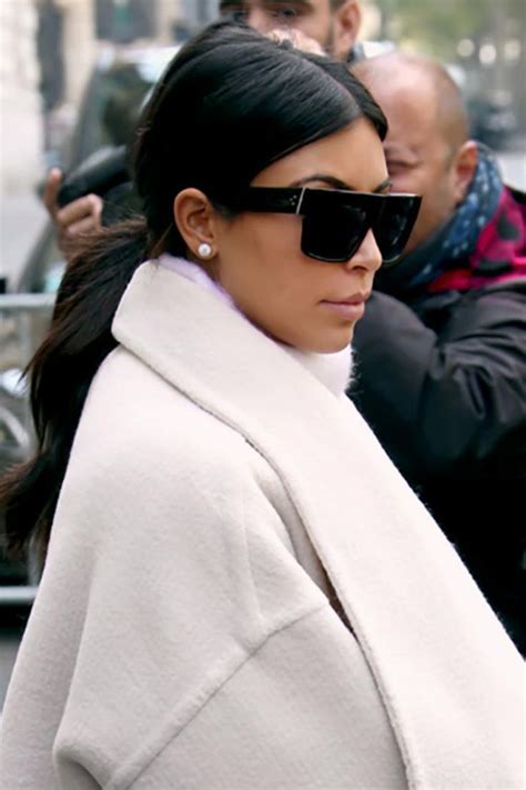 kim kardashian black celine sunglasses|Kim Kardashian wearing glasses.